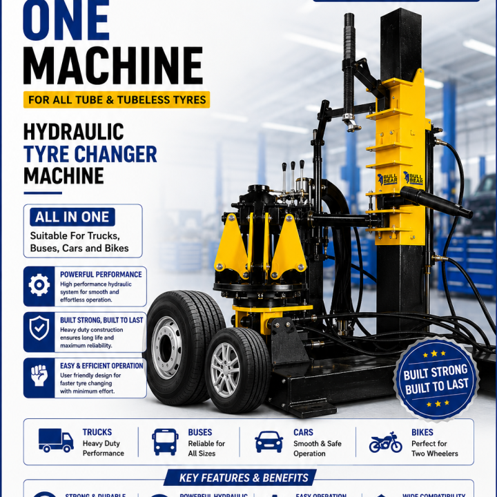 Bull Bear Hydraulic Tyre Changer Machine-BBTTC5000
