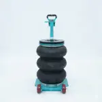 Elephant Heavy Duty Triple Air Bag Pneumatic Balloon Jack 11000lbs Quick Lift 5 Ton