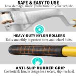 Elephant Tire Mount Demount Tool Kit Steel Manual Tire Changer w/Bead Keeper, Tubeless Truck Bead Breaker Tyre Opner TMDT