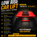 Bull Bear Low Rise Car Lift 4 Ton – BBLRL20004T