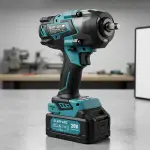 Elephant Heavy Duty 20V Cordless Impact Wrench with 2 Batteries | Build-In LED Lights | Forward & ReverseSwitch BW-1000.
