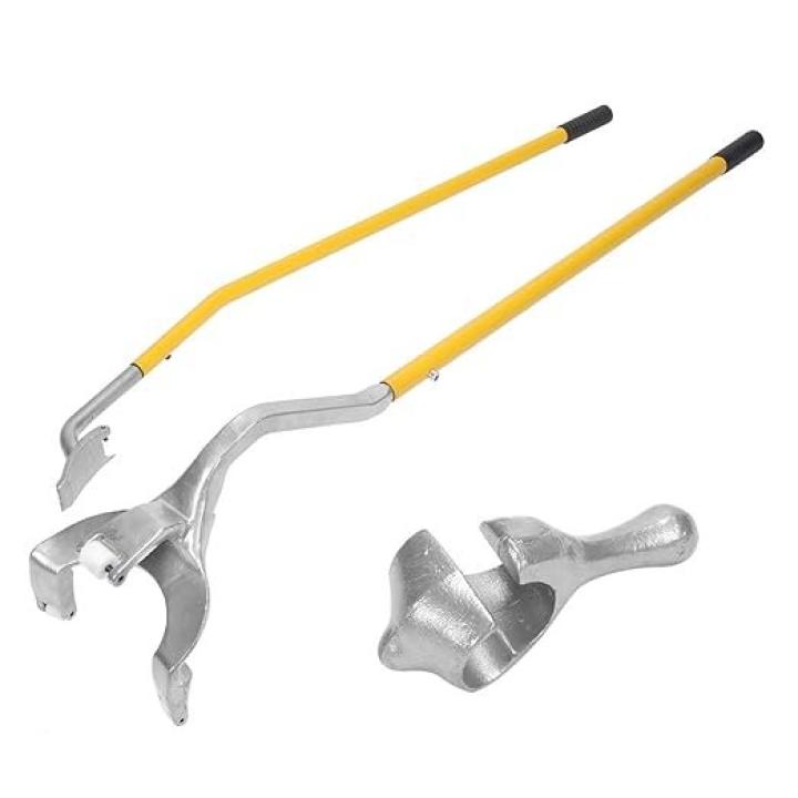 Elephant Tire Mount Demount Tool Kit Steel Manual Tire Changer w/Bead Keeper, Tubeless Truck Bead Breaker Tyre Opner TMDT