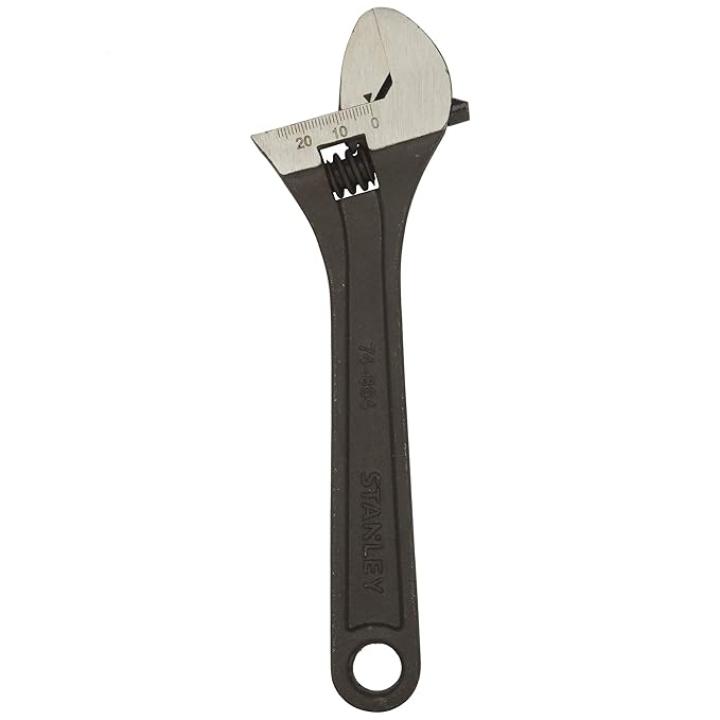 STANLEY STMT74894-8 Adjustable Phosphate Plated Wrench - 200mm