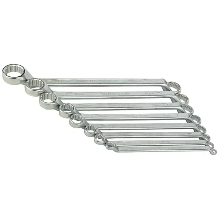 Stanley 70-394E 8PCS SHALLOW OFSET BIHEX SPANNER SET ,6X7-20X22MM