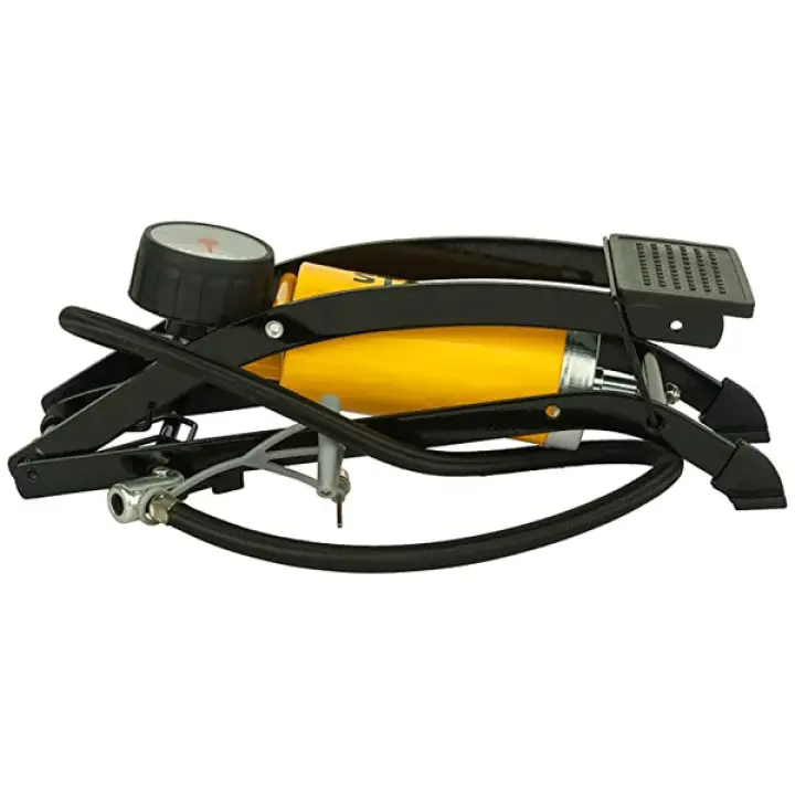Stanley STHT80894-1 High Pressure Cylindrical Pedal Pump Tyre Inflator