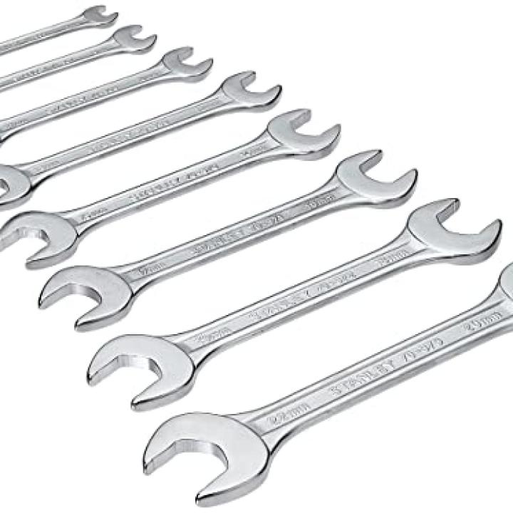 Stanley 70-379E 8PCS DOUBLE O/E SPANNERS SET 6X7 TO 20X22MM