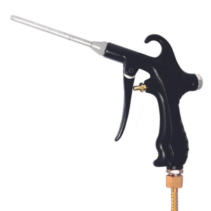 Painter Spray Air Blow Gun Pressure Die Casting Alluminium Body Black (ABG-04).