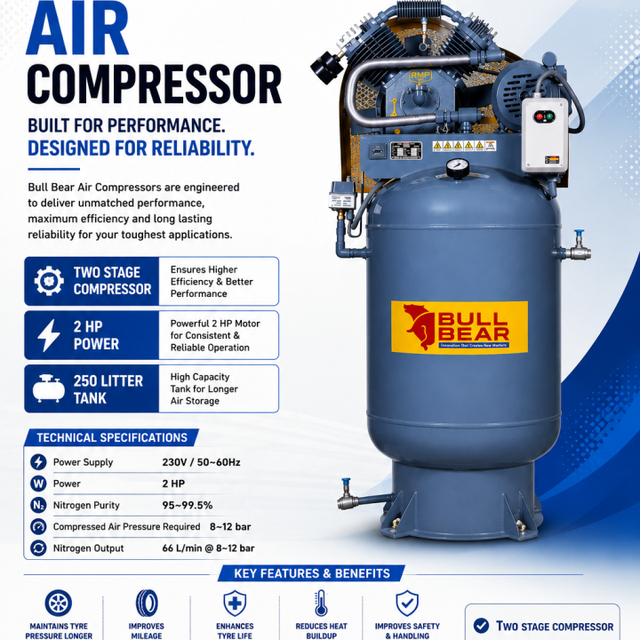 Air Compressor Vertical BBAC(V) 2000