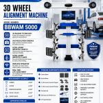 3D Wheel Alignment Machine BBWAM5000