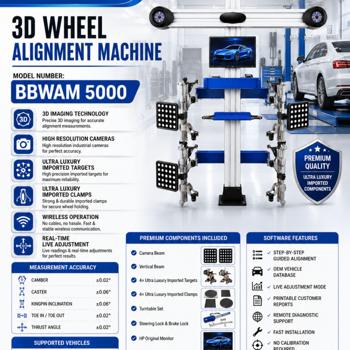 3D Wheel Alignment Machine BBWAM5000