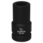 Elephant 1″ Square Drive 6-Point STD Impact Sockets Size 24mm, Length 90mm