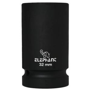 Elephant 1″ Square Drive 6-Point STD Impact Sockets Size 32mm, Length 90mm