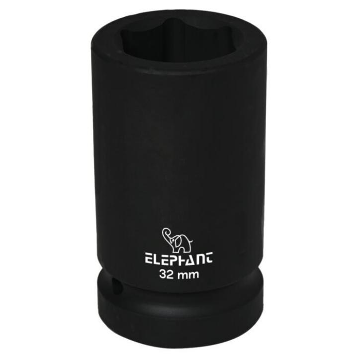 Elephant 1″ Square Drive 6-Point STD Impact Sockets Size 32mm, Length 90mm