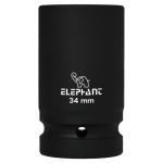 Elephant 1″ Square Drive 6-Point STD Impact Sockets Size 34mm, Length 90mm