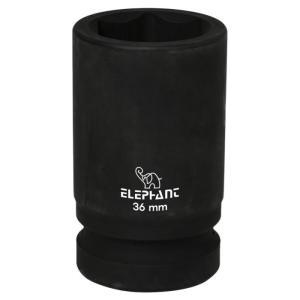 Elephant 1″ Square Drive 6-Point STD Impact Sockets Size 36mm, Length 90mm