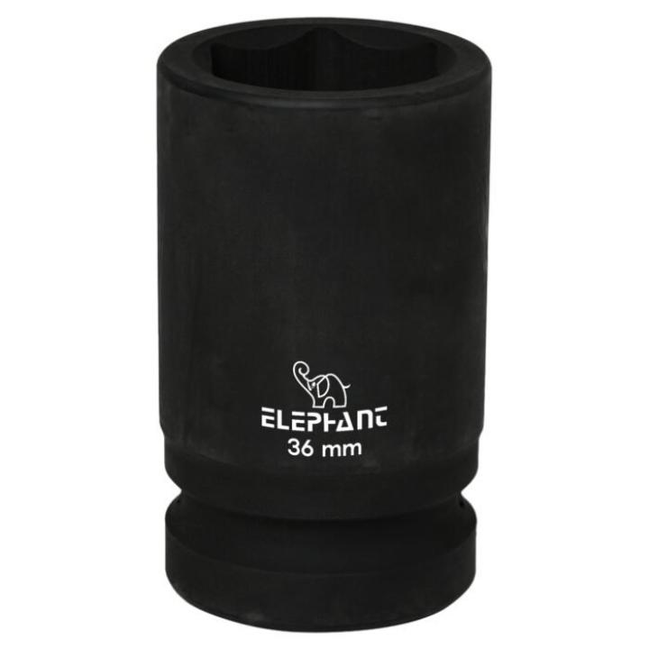 Elephant 1″ Square Drive 6-Point STD Impact Sockets Size 36mm, Length 90mm