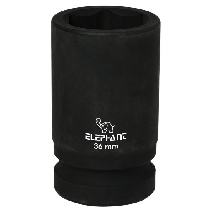 Elephant 1″ Square Drive 6-Point STD Impact Sockets Size 36mm, Length 90mm