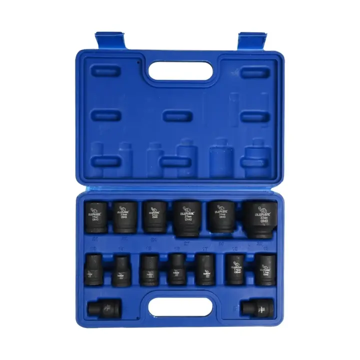 Elephant SS 01 38 MM Socket Set 15 Pcs, Alloy Steel
