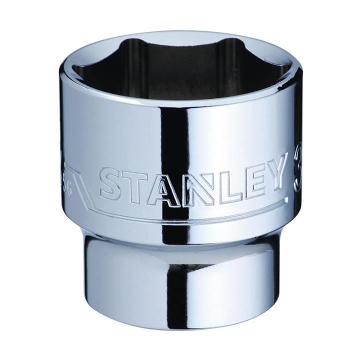 Stanley 19 mm, 1/2 Inch Sq. Drive Standard Socket 6 Point,STMT79112