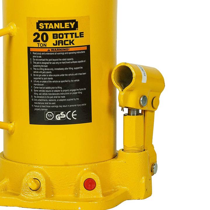 Stanley 20 Ton Capacity Hydraulic Bottle Jack, ST92001CE