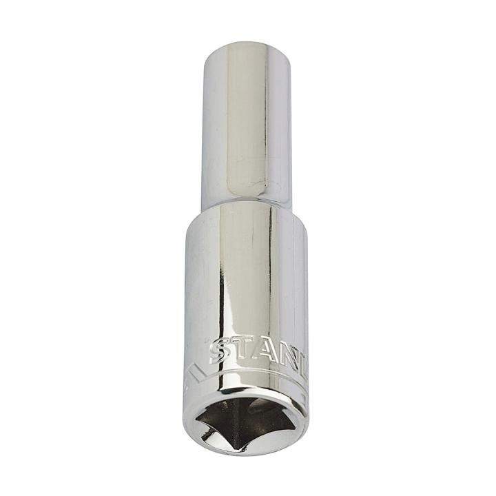 Stanley 19 mm, 1/2 Inch Sq. Drive Deep Socket 6 Point, STMT73333-8B