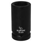 Elephant 1″ Square Drive 6-Point STD Impact Sockets Size 33mm, Length 90mm